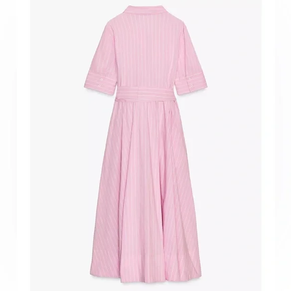 Zara ZW Collection Poplin Shirt Dress - Picture 13 of 16